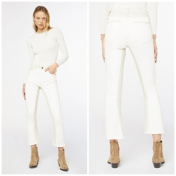 Frame Le Crop Mini Boot Mult - Picture 1 of 7